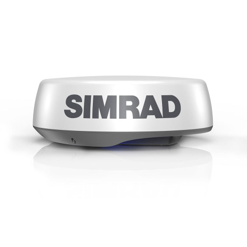 Simrad HALO24 Pulse Compression Radar Dome, 24 in, 48 nm, 60 RPM, VelocityTrack Doppler - Apollo Lighting
