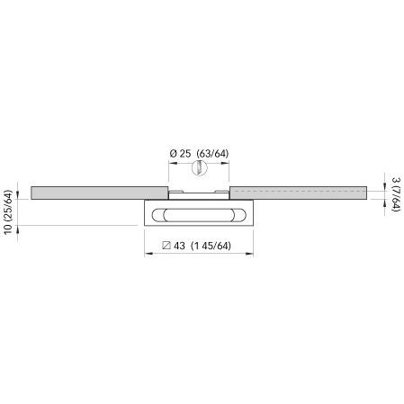 Quick Marine - GLADIS 2L LED Courtesy Light - 10-30V, 1.5W, 0.06A, IP65