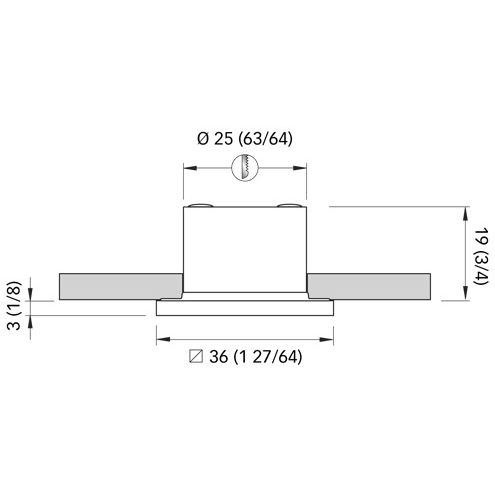 Quick Marine - LIDA Courtesy Light - 10-30V, 1.5W, IP65, 0.06A