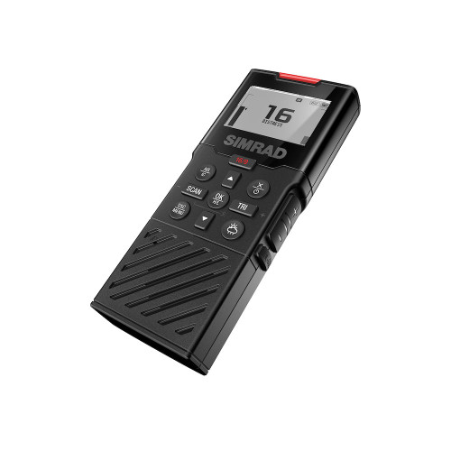 Simrad HS40 Wireless VHF Handset, For RS40/RS40-B, IPX7, Inductive Charging Cradle, 100 m Range, Up to 8 hr Battery Life