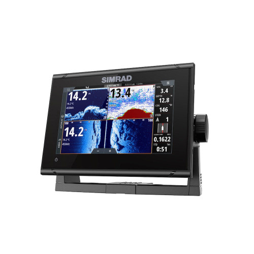 Simrad GO Fishfinder/Chartplotter Combo, C-MAP DISCOVER Charts, Touchscreen, GPS, NMEA 2000, Wi-Fi