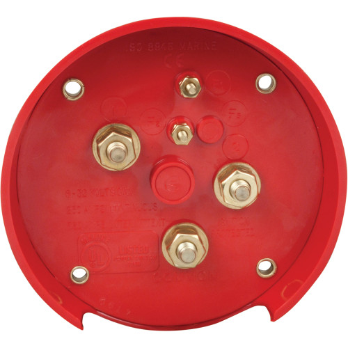 Perko Medium Duty Battery Selector Switch with Alternator Field Disconnect, No Key Lock, 6-32V, 250A Continuous, Ignition Protected - Apollo Lighting