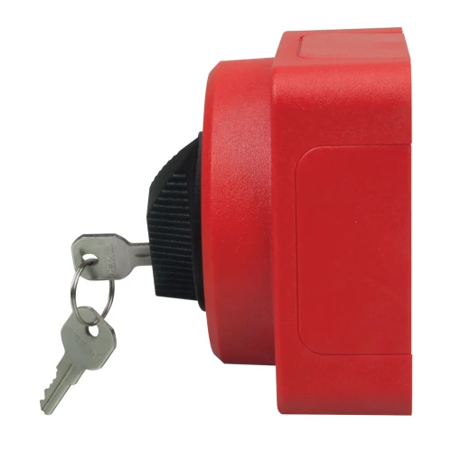 Perko 9612 Compact Medium Duty Main Battery Disconnect Switch with Key Lock, Ignition Protected, 6-32V, 315A Continuous, 450A 5-Min Intermittent