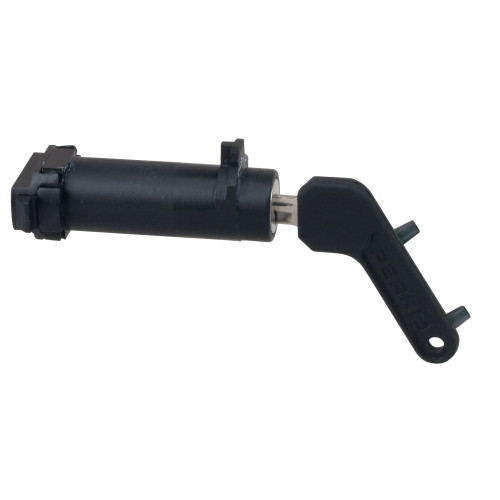 Perko Locking Fuel Fill Insert, For 1-1/2 in Vented Fills, Black Polymer, Zinc Alloy Lock Cylinder - Apollo Lighting