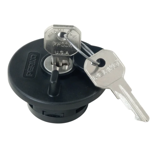Perko 1324 Fuel System Locking Cap, For 1-1/2 in Non-Vented Fills