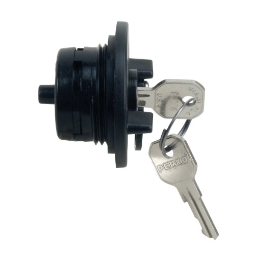 Perko 1324 Fuel System Locking Cap, For 1-1/2 in Non-Vented Fills