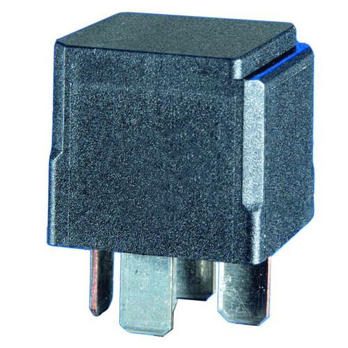Hella Marine Mini ISO SPDT Relay, 24V, 20A N/O, 10A N/C, 6.3mm Blade Terminals, IP54 - Apollo Lighting