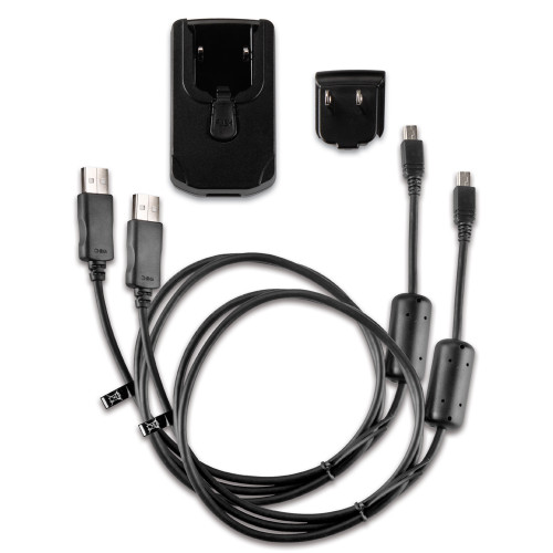 Garmin AC Adapter Cable Kit, Micro/Mini USB, Charge/Sync, 110V U.S. Plug