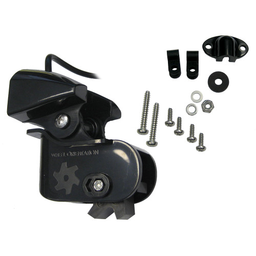 Garmin Water Speed Sensor, For echo Series Fishfinders, 4-Pin Plug, 30 ft Cable, Transom Mount, Paddle Wheel