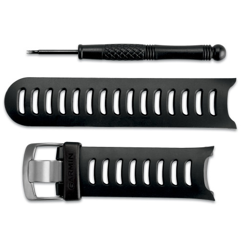 Garmin Forerunner 610 Replacement Watch Band, Black, Removal Tool - Apollo Lighting