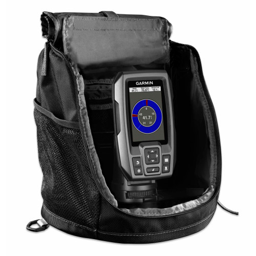 Garmin STRIKER 4 Portable Fishfinder GPS Combo, 3.5 in Color Display, CHIRP 77/200 kHz Dual-Beam Transducer, Rechargeable Battery, IPX7