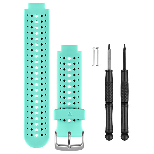 Garmin Forerunner 230/235/630 Watch Band, Blue Frost Silicone