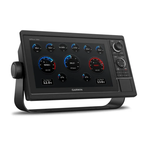 Garmin GPSMAP Keyed Networking Chartplotter, Garmin Marine Network, NMEA 2000, NMEA 0183, 10 Hz GPS/GLONASS, Wi-Fi, IPX7