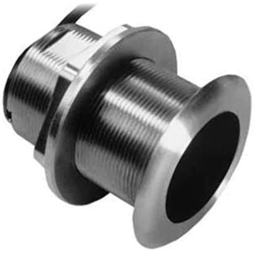 Garmin SS60 Thru-Hull Transducer, 600W, 50/200kHz, 8-Pin, Stainless Steel, Depth/Temp Sensor