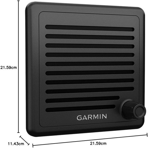 Garmin VHF Active Speaker, VHF 210/215/315, Requires GHS 11, IPX7 - Apollo Lighting
