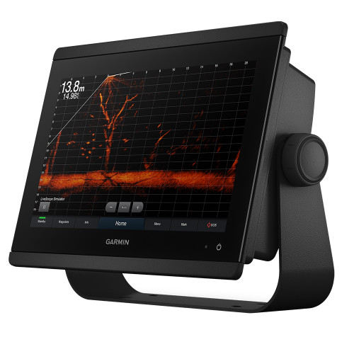 Garmin - GPSMAP 8412xsv 12" Chartplotter/Sounder Combo - With Worldwide Basemap & Sonar - Apollo Lighting
