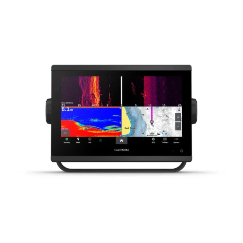 Garmin GPSMAP 923xsv Chartplotter Sonar Combo, 9in IPS Touchscreen, SideVü, ClearVü, 1kW CHIRP, NMEA 2000
