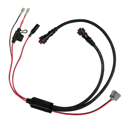 Garmin All-in-One Power Cable, For Panoptix LiveScope/PS22, ECHOMAP 7 in+, 10A Fuse, Charge Port Plug - Apollo Lighting