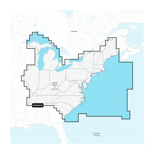 Garmin Navionics Electronic Chart, For Garmin Chartplotters, U.S. East