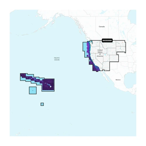 Garmin Navionics U.S. West Electronic Chart, 1-Year Subscription
