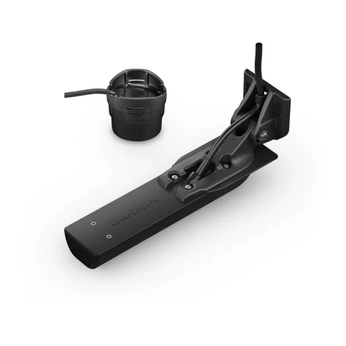 Garmin Transducer Bundle, For Fiberglass Hulls, Transom Mount, In-Hull, CHIRP Traditional, ClearVü, SideVü, Y-Cable Included
