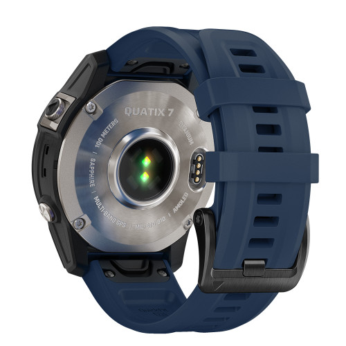 Garmin Quatix 7 Sapphire Marine GPS Smartwatch, AMOLED Display, 10 ATM, Up to 16 Days - Apollo Lighting