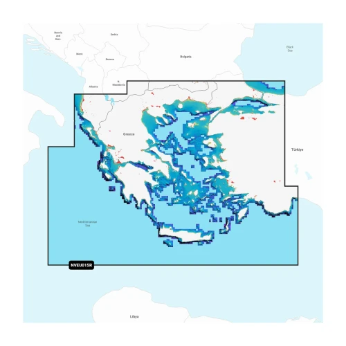 Garmin Navionics Marine Electronic Chart, Aegean Sea, Sea of Marmara, Greece, Turkey Coast