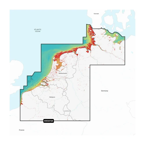 Garmin Navionics Marine Chart, Benelux & Germany West