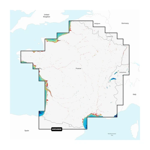 Garmin Navionics Inland Marine Chart, France Lakes & Rivers