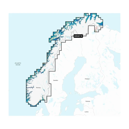 Garmin Navionics Inland Marine Chart, Norway Lakes & Rivers