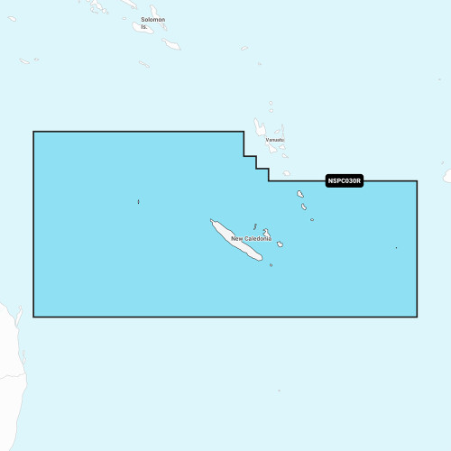 Garmin Navionics Marine Chart, New Caledonia, 1-Year Subscription, Daily Updates, Auto Guidance+