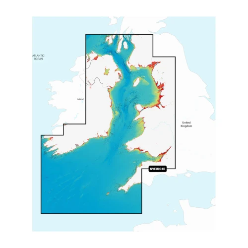 Garmin Navionics Irish Sea Marine Chart, Auto Guidance+, 1-Year Subscription