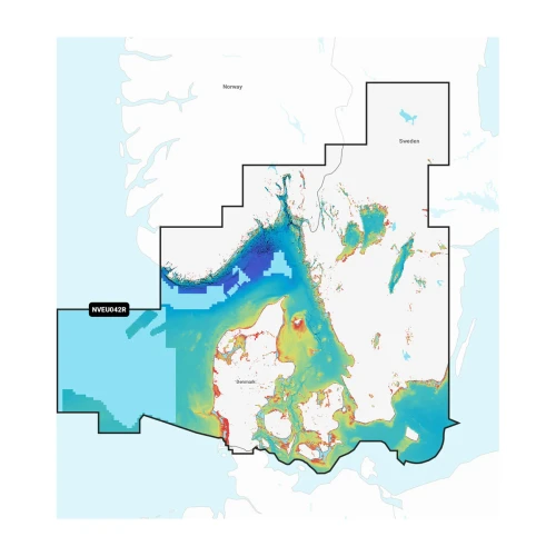 Garmin Navionics NVEU042R Marine Charts, Oslo to Trelleborg
