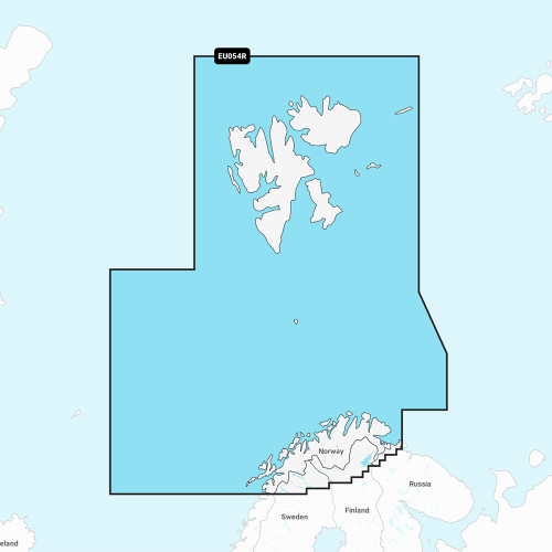Garmin - Navionics Vision+ NVEU054R Electronic Chart - Norway, Vestfjorden to Svalbard, Marine Chart - Apollo Lighting