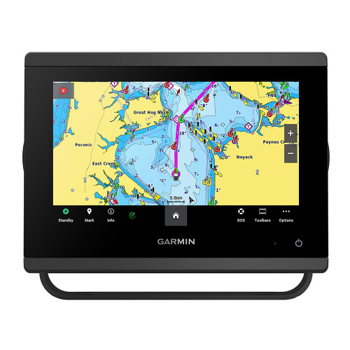 Garmin GPSMAP 743 Non-Sonar Chartplotter, 7in Touchscreen, US/Canada Navionics+ Charts