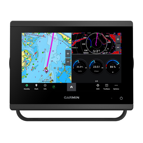 Garmin GPSMAP 743 Non-Sonar Chartplotter, 7in Touchscreen, US/Canada Navionics+ Charts