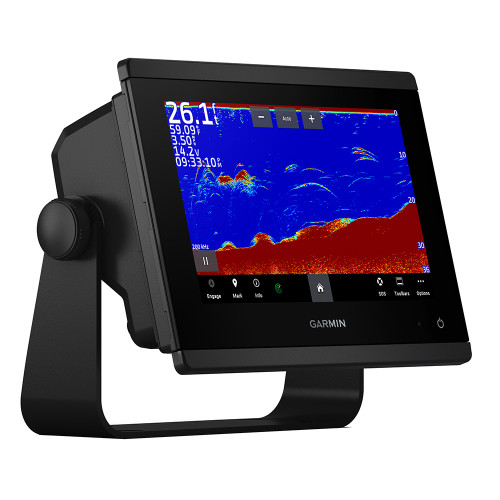 Garmin GPSMAP 743xsv 7" Chartplotter/Fishfinder Combo, Touchscreen, SideVü Sonar, ClearVü Sonar, Navionics+ Built-In
