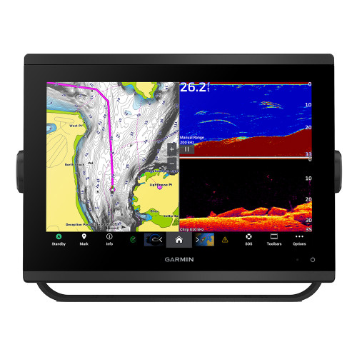 Garmin - GPSMAP® 1243xsv GPS/Fishfinder Combo GN+ - Apollo Lighting