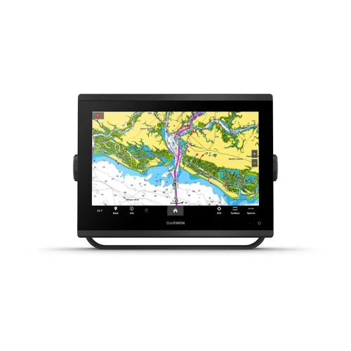Garmin GPSMAP 1243xsv Chartplotter/Fishfinder Combo, 12in Touchscreen, Navionics+ Built-In, UHD SideVü/ClearVü, 1 kW CHIRP, NMEA 2000/0183, Wi-Fi