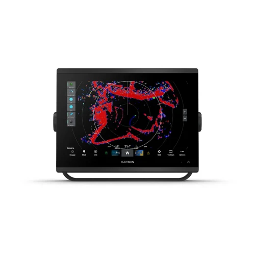 Garmin GPSMAP 1243xsv Chartplotter/Fishfinder Combo, 12in Touchscreen, Navionics+ Built-In, UHD SideVü/ClearVü, 1 kW CHIRP, NMEA 2000/0183, Wi-Fi