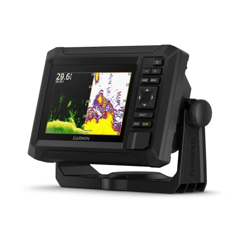 Garmin ECHOMAP UHD2 54CV Chartplotter/Fishfinder Combo, Garmin Navionics+ U.S. Coastal & Great Lakes, 5 in Keyed Display, Without Transducer