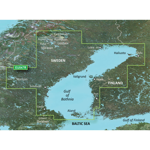 Garmin BlueChart g3 Coastal Chart, Gulf of Bothnia, Kalix-Grisslehamn
