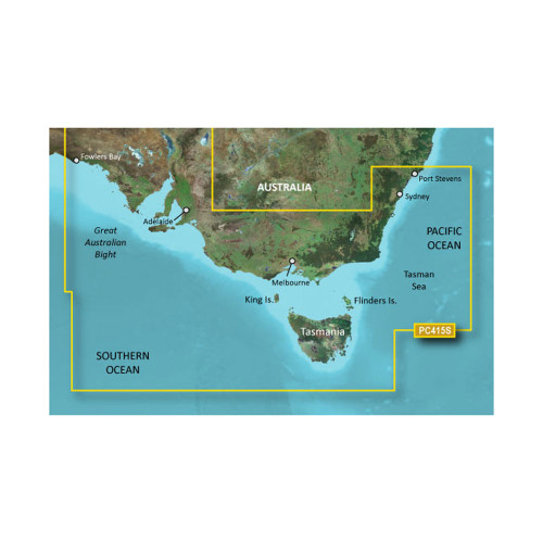Garmin BlueChart Electronic Chart, VPC415S Port Stephens to Fowlers Bay