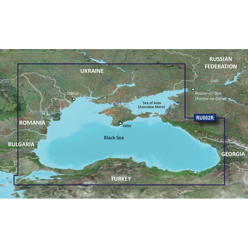 Garmin BlueChart g3 Coastal Chart, Black Sea & Sea of Azov