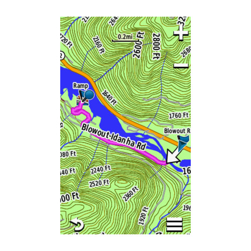 Garmin TOPO U.S. 24K North Central Topographic Map, 1:24,000 Scale, 8-State Coverage, Routable Roads and Trails, 3-D Terrain Shading