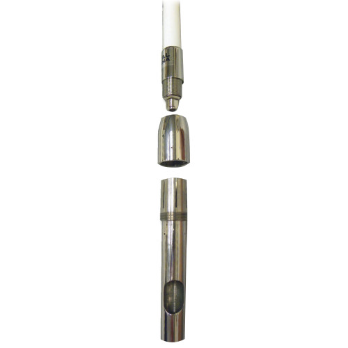 Digital Antenna - 1129-VW-S 8' VHF Antenna, 6dB Gain, White