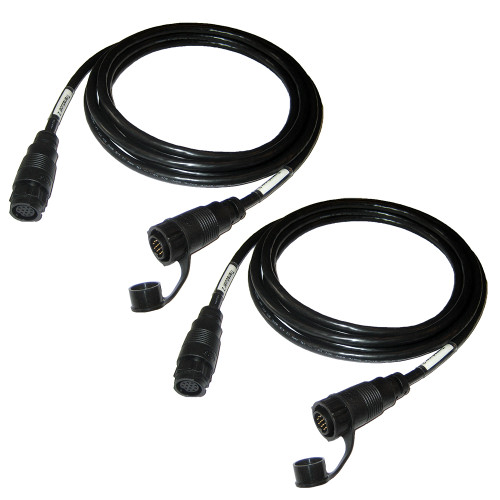 Lowrance - Dual Transducer 10' Extension Cable, 12-Pin for StructureScan 3D - Apollo Lighting