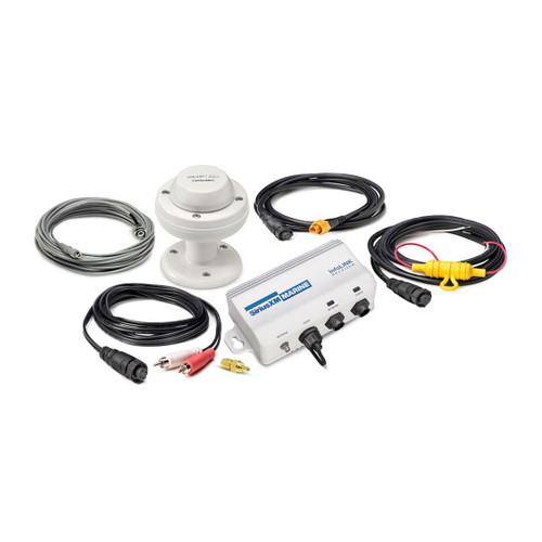 Simrad WM-4 SiriusXM Marine Satellite Weather/Audio Receiver, For NSX and NSX Ultrawide, For NSS evo3 and NSS evo3S, For NSO evo3 and NSO evo3S, IPX6/IPX7, With SRA-50 Antenna, Deck or Pole Mount - Apollo Lighting