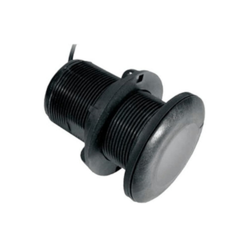 B&G DT800 Depth/Temp Thru-Hull Sensor, NMEA 2000, 0 Degree, Plastic, 2 m Cable, No Speed Connection
