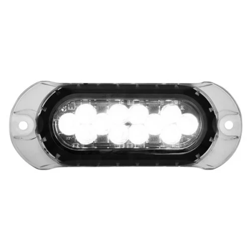 Attwood Marine Light Armor Surface-Mount Underwater LED Light, White Light, 12V, 12 LED
